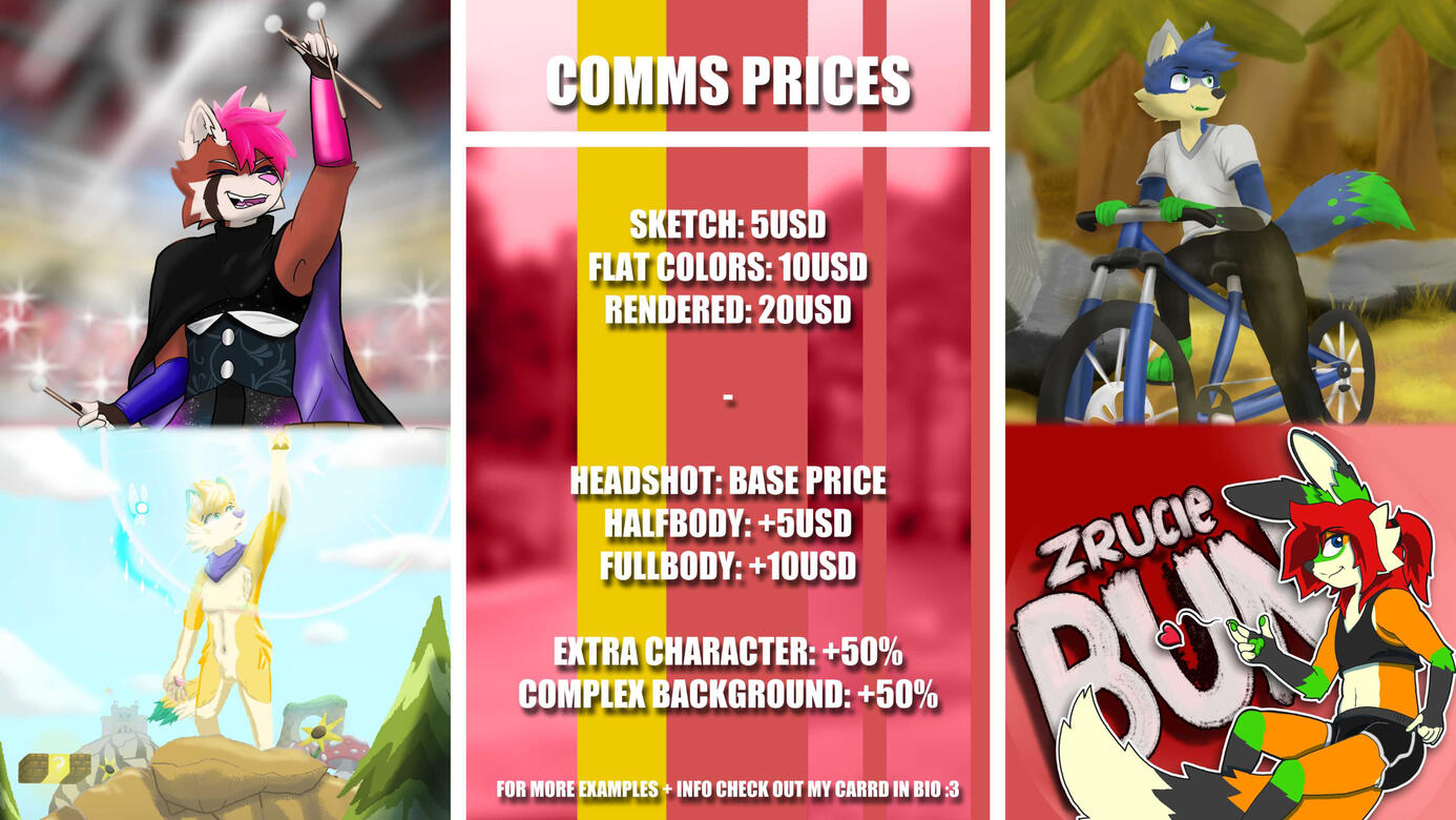 Commission sheet 1 Commission sheet 1