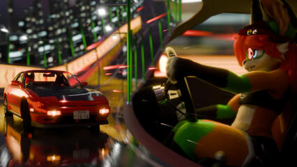 Speed Racer like transition render Speed Racer like transition render