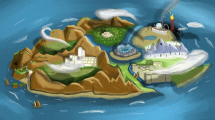 North Island (ZA Concept art)