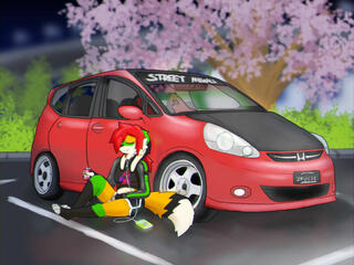 Honda Fit Artwork